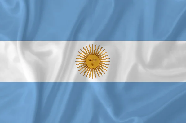 Argentina flagga — Stockfoto