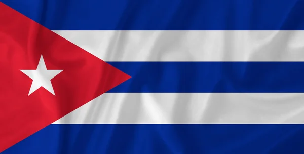 Bandeira de Cuba — Fotografia de Stock