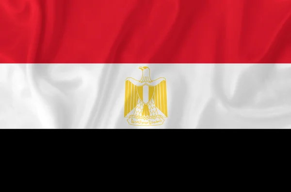 Прапор Єгипту — стокове фото