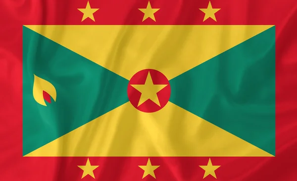 Grenada Bandeira — Fotografia de Stock