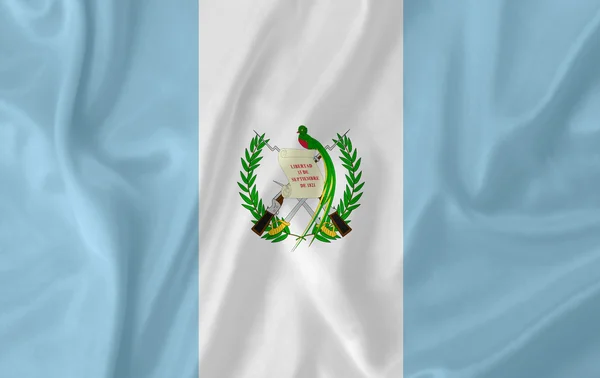 Guatemaltekische Flagge — Stockfoto