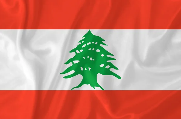 Liban Drapeau — Photo