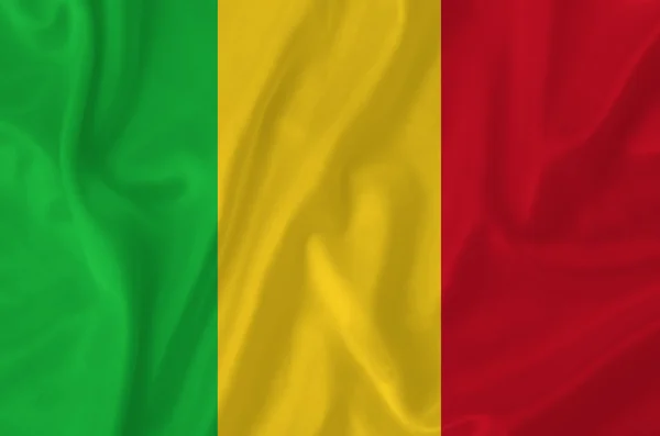 Mali-Flagge — Stockfoto