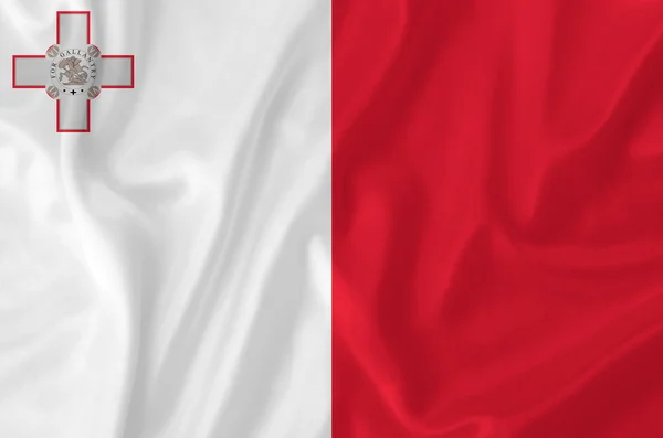 Vlag van Malta — Stockfoto