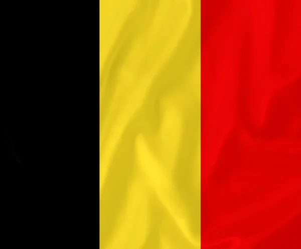 Belgische Flagge — Stockfoto