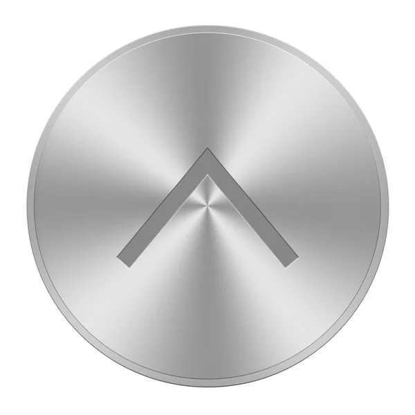数学記号のアルミニウム ボタン — ストック写真