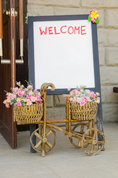 Señal de bienvenida — Foto de Stock