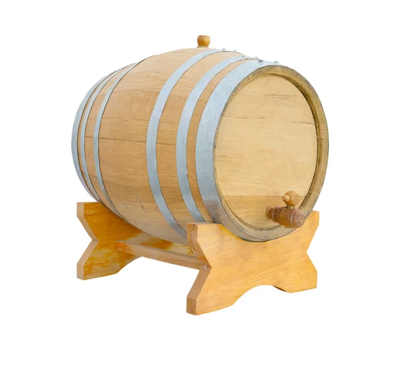 New oak wine barrel — Stock Photo, Image