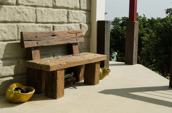 Wood bench — Stock Photo, Image