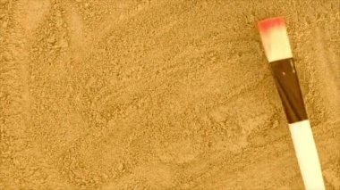 Kozmetik doku maskesi kuru. seçici odak.