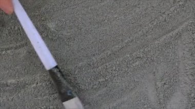 Kozmetik doku maskesi kuru. seçici odak.