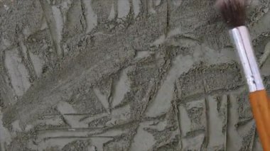 Kozmetik doku maskesi kuru. seçici odak.