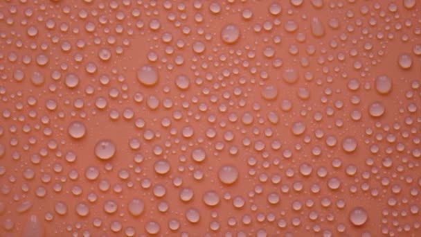 Water Drops Moisturizing Cosmetic Background Hyaluronic Acid Selective Focus Spa — Video Stock