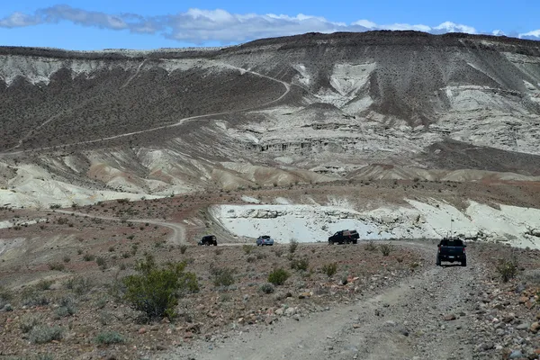 Off roading no deserto da Califórnia — Fotografia de Stock