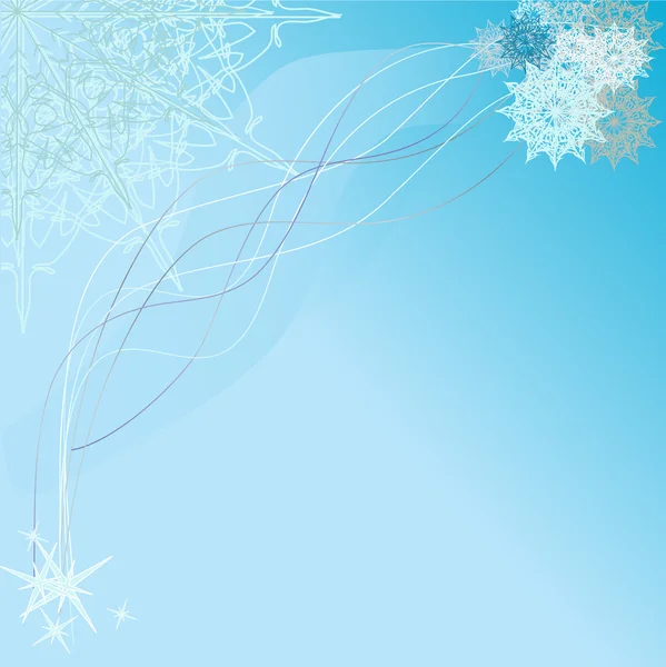 Winter background — Stock Vector