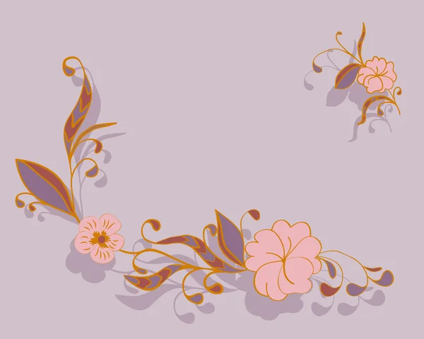 Floral background — Stock Vector