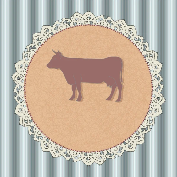 牛肉 — 图库矢量图片