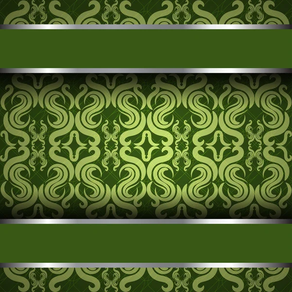 Vintage green — Stock Vector