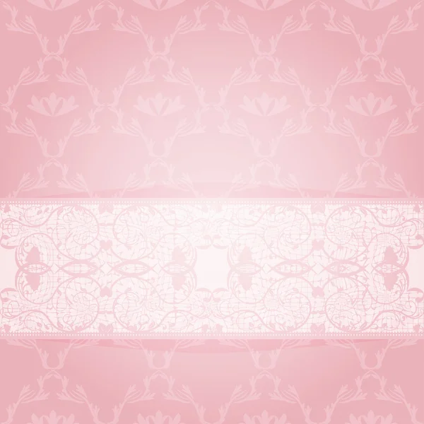 Pink background — Stock Vector