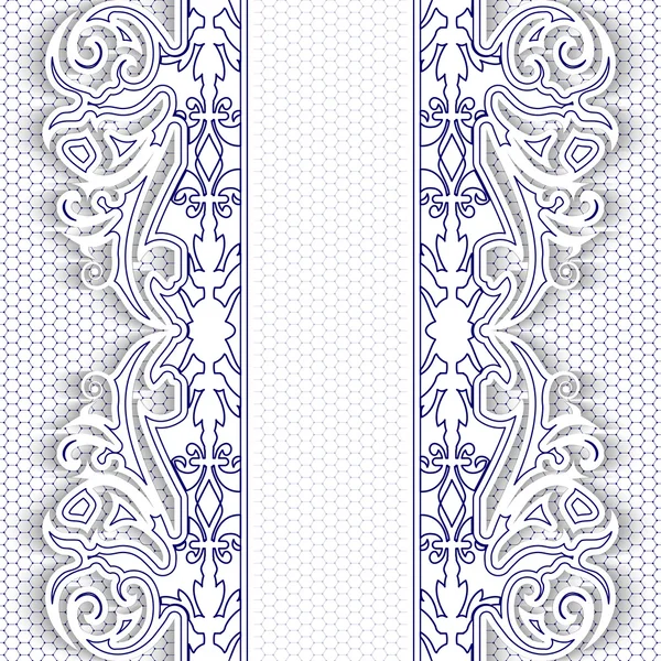 Lace achtergrond — Stockvector