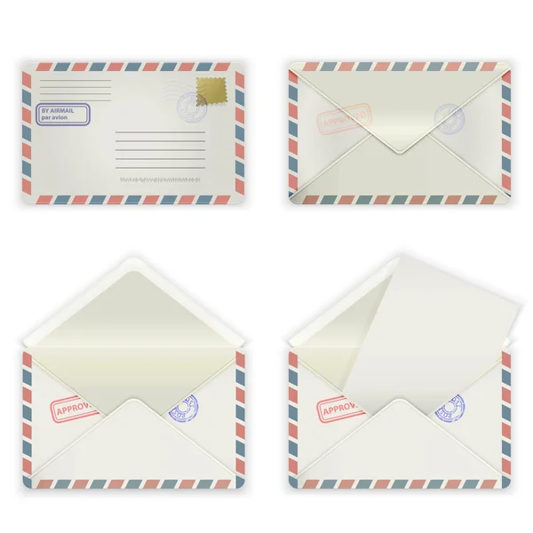 Envelope largo — Vetor de Stock