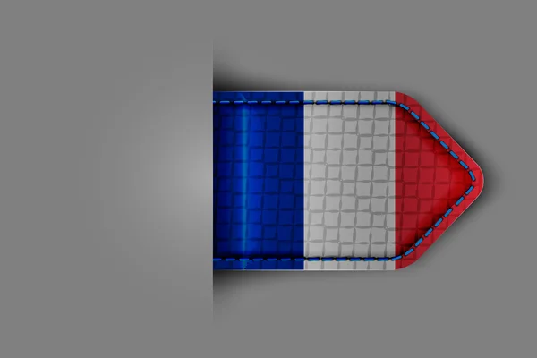 Vlag van Frankrijk — Stockvector