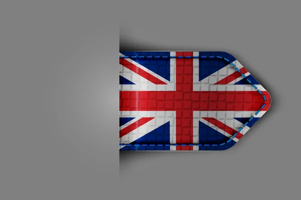 Flagge Großbritanniens — Stockvektor