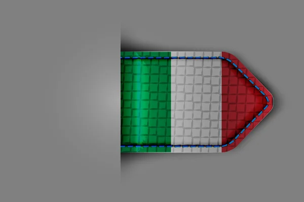 イタリアの国旗 — ストックベクタ