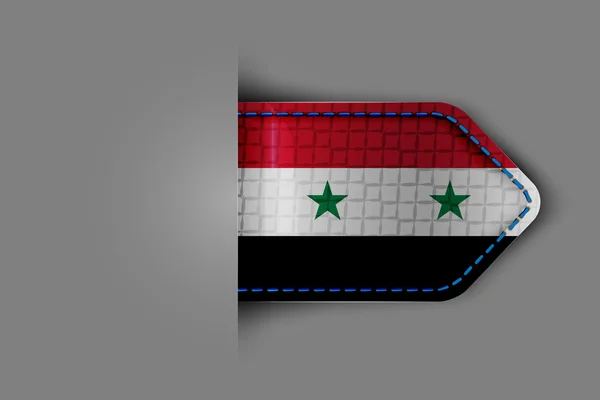 Drapeau de Syrie — Image vectorielle