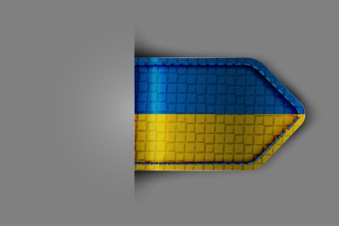 Flag of Ukraine clipart