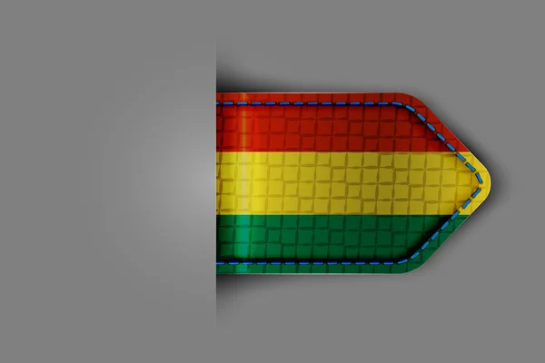 ボリビアの旗 — ストックベクタ