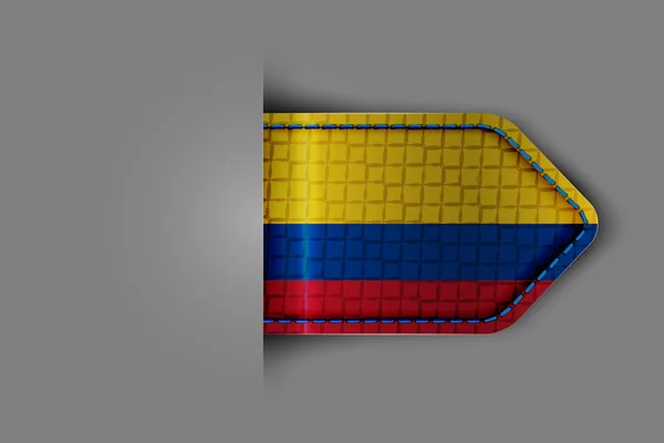 Drapeau de Colombie — Image vectorielle