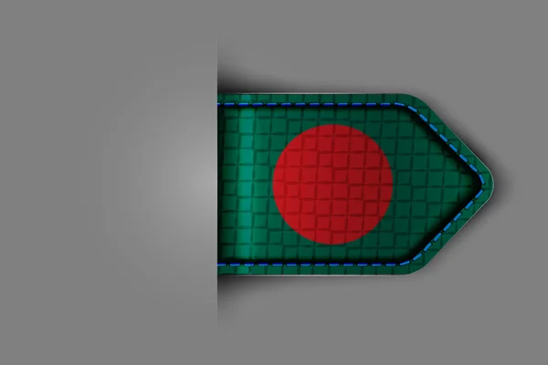 Vlag van bangladesh — Stockvector