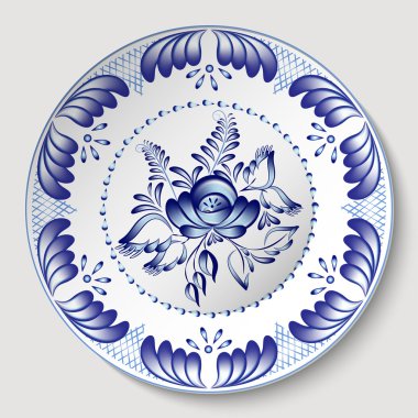 Rus ulusal dairesel süsleme merkezi bir gül