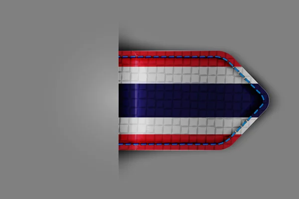 Флаг Таиланда — стоковый вектор