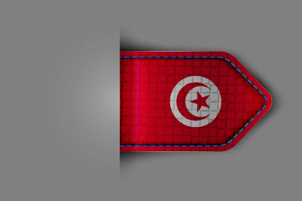 Flag of Tunisia — Stock Vector