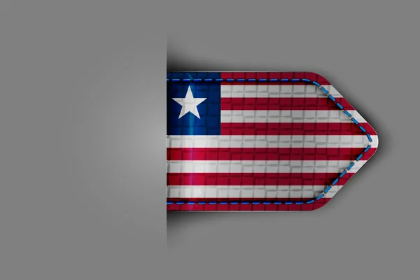 Flagge von Liberia — Stockvektor