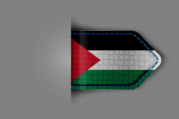 Vlag van Palestina — Stockvector