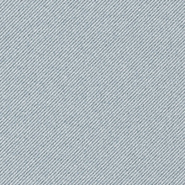 Seamless texture of gray denim diagonal hem. — Stock Vector