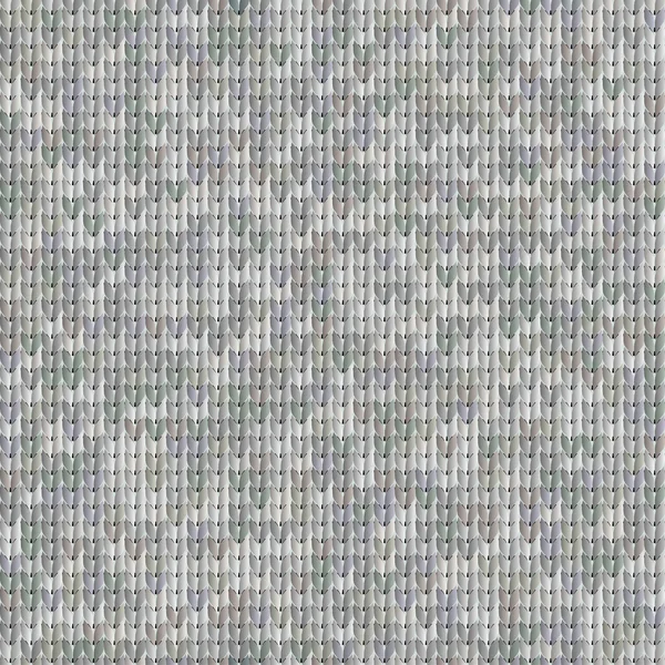 Сіра безшовна текстура в'язаних тканин — стоковий вектор