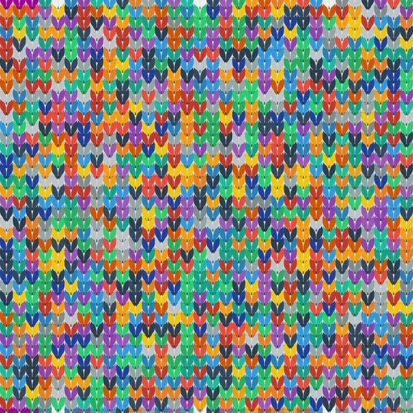Texture transparente et colorée des tissus tricotés — Image vectorielle