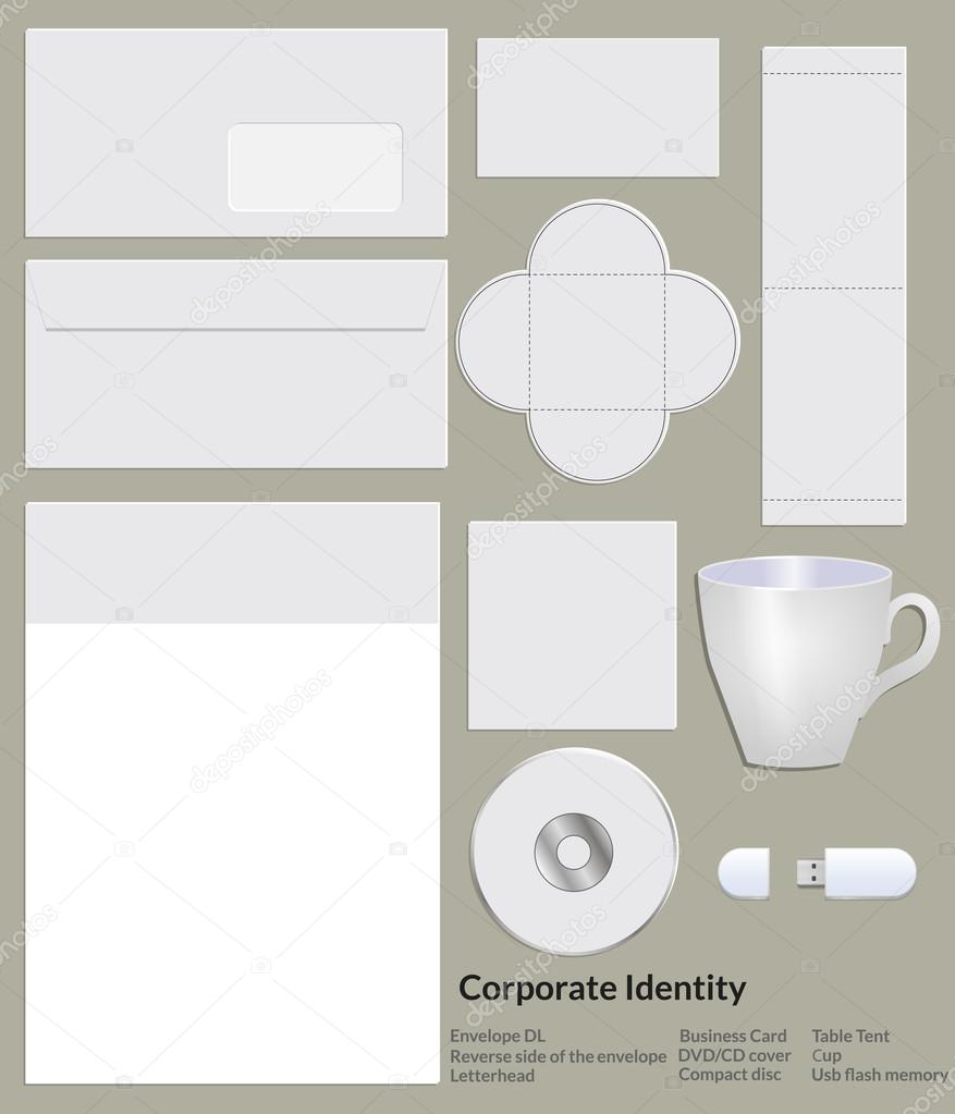 Corporate identity templates.