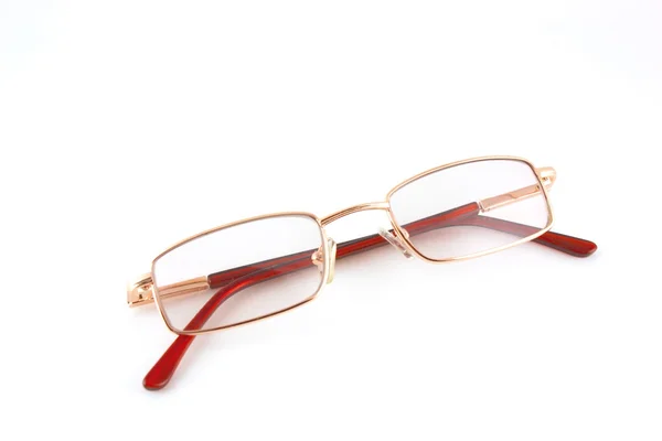Gafas ópticas doradas —  Fotos de Stock