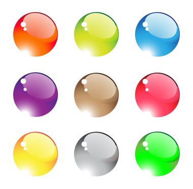 şeffaf renkli boncuk