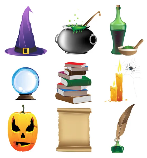 Magic objects — Stock Vector