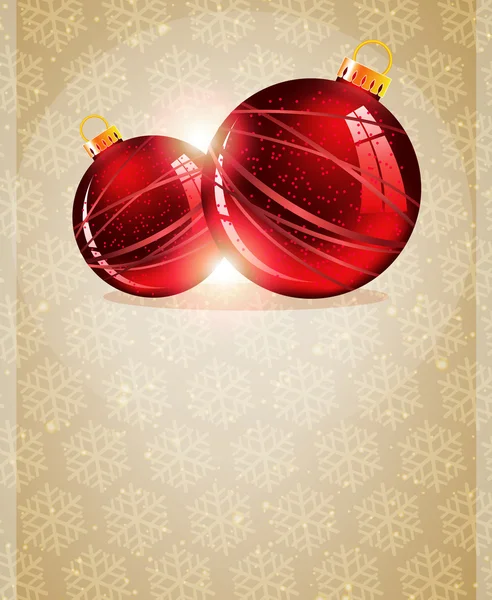 Kerstboom ornamenten — Stockvector