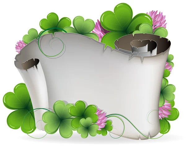 St. Patrick's Day invitation — Stock Vector