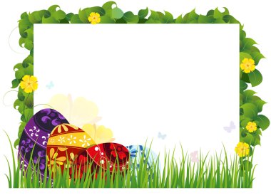 çim boyalı yumurta