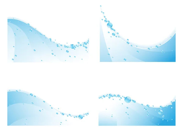 Vodní vlny — Stockový vektor
