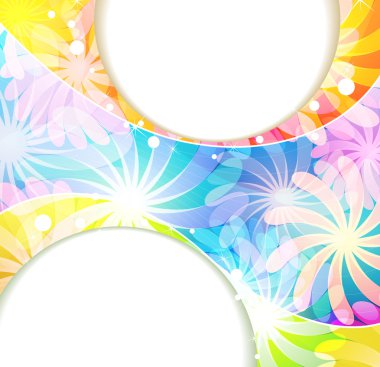 rengarenk çiçek havai fişek